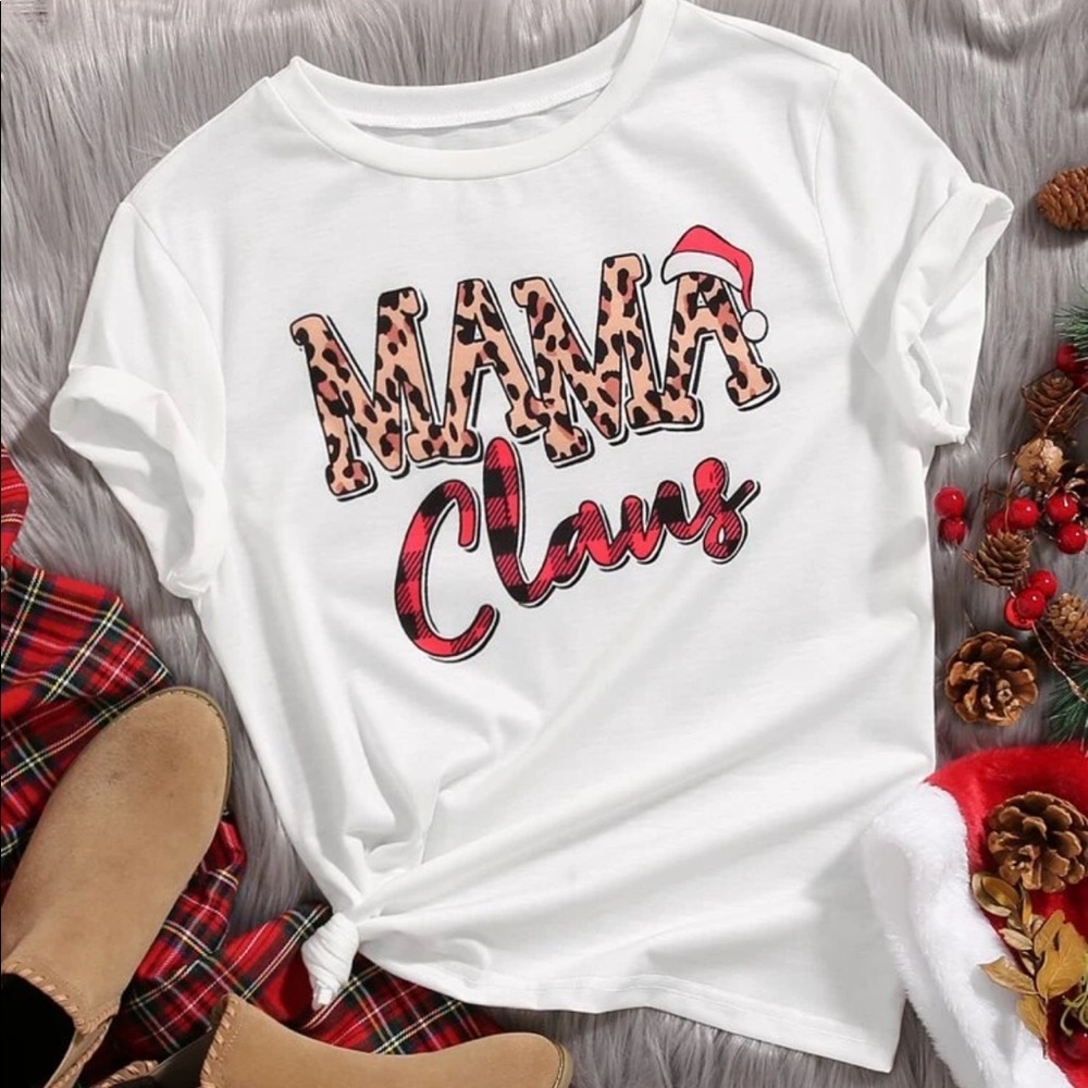 Christmas Graphic Tee Top